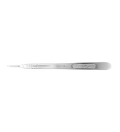 Scalpel blade holder No. 4L - Flat grip - Vandersluys