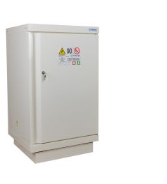 Fire-proof safety cabinet 90 min WC 1 door 2 comp.