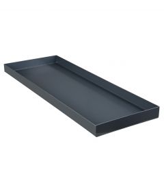 RANGE 14L - Retention shelf/base trough in PVC for 1 door cabinet