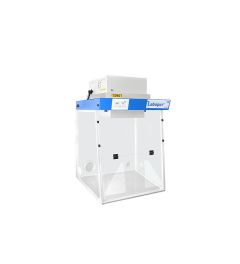 Fume hood ref H06+1 filtration module+2-hand passage