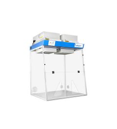 Fume hood ref H09+2 filtration module+2-hand passage
