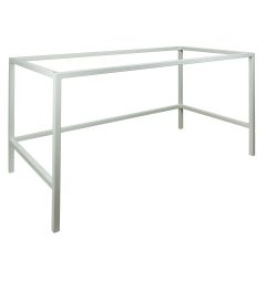 Tubular table with feet for model H15