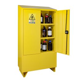 Safety cabinet w/ extinguisher-100L