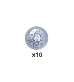 Set of 10 standard RFID(2) presence sensors
