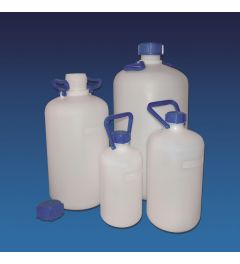 Heavy-walled carboy bottles, narrow neck - HDPE