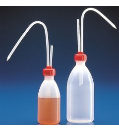 Wash bottles with vent - PE - 1 pc