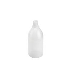 Plastic wash bottle without cap
