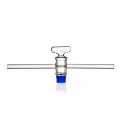 Stopcock straight-bore 8mm with glass key Z 24.0
