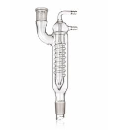 Condenser reflux Friedrichs, helical straight, SJ cone and socket 250ml