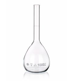 Volumetric flask with rim without stopper Class B