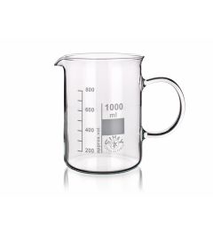 Beakers low form with handle