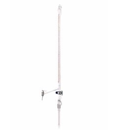 Titration apparatus with stopcock and bypass, class AS