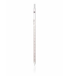 Pipettes, graduated for full outflow, qualicolor, color code, class AS