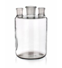 Woulff bottles, three necks