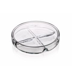 Dishes petri Blown 04 parts bottom Boro 3.3