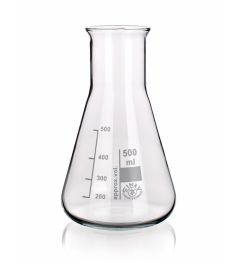 Flasks Erlenmeyer, wide neck
