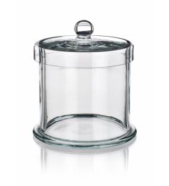 Jars specimen, footed with loose drop on cover