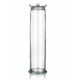 Jars specimen with ground in cover with knob