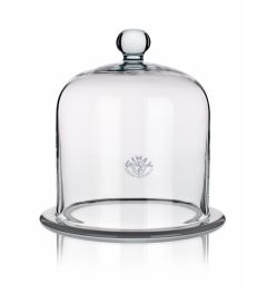 Bell jars with ground flange with knob