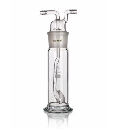 Bottles gas washing with sintered disc S2
