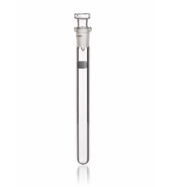 Samples tubes with frosted label with SJ stopper