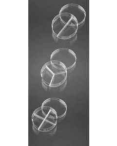 Petri dishes Ø 90 mm with 3 vents - 3 sectors - pack of 20