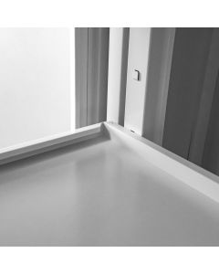 Additional steel retention shelf