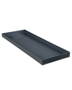 RANGE 14L - Retention shelf/base trough in PVC for 2 doors cabinet
