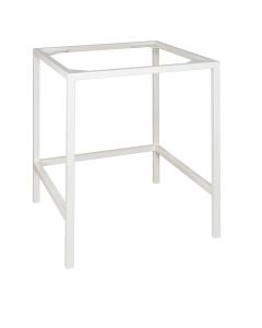 Tubular table with feet for model H06