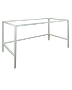 Tubular table with feet for model H15