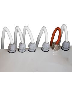 Cable internal in the upper part