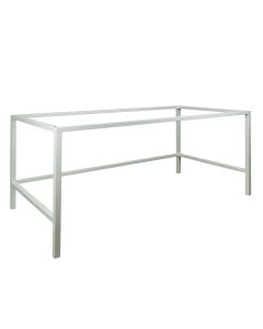 Tubular table with feet for model H18