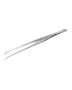 stainless steel brophy forceps with curved tip