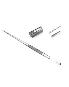 Tissue culture forceps  - Normal tip - 30 cm- With alignment hole - Vandersluys