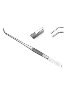Tissue culture forceps  - Curved tip - 20 cm - Vandersluys