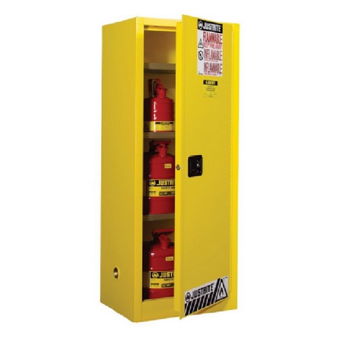 RANGE 2 - Safety storage Cabinet for Flammable products - 83 L - Self-closing door