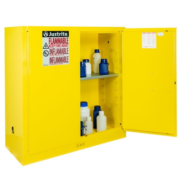 RANGE 2 - Safety storage Cabinet for Flammable products - 113 L - Manual doors