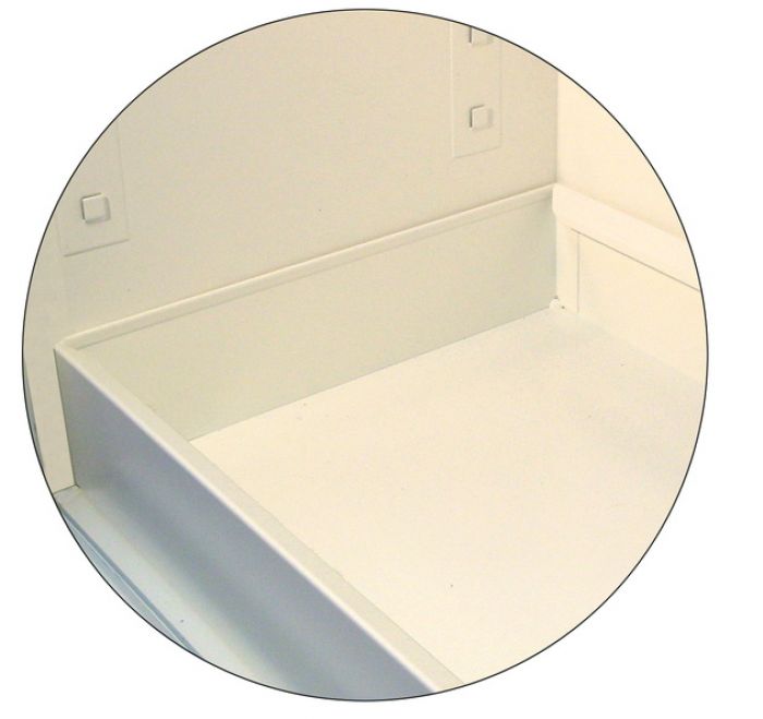 RANGE 3/5 - Base through in polypropylene height 110 mm