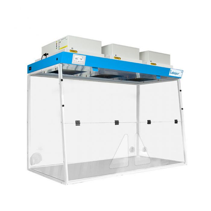 RANGE H - Fume hood LABOPUR® ref H15 + 3 Filtration Module + 2-Hand Passage