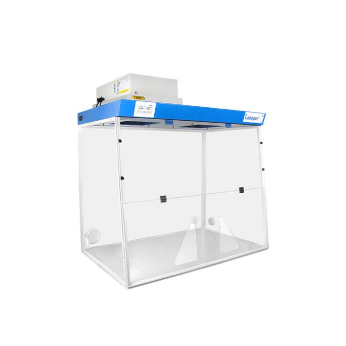 RANGE H - Fume hood LABOPUR® ref H12 + 1 Filtration Module + 2-Hand Passage