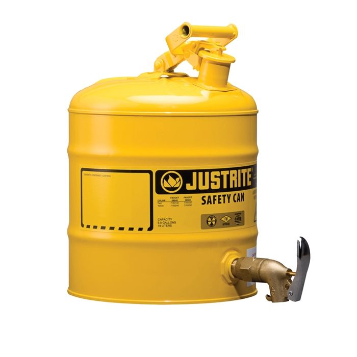 RANGE J - Type Laboratory - 19 L terne plate safety can