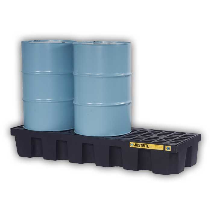 RANGE G - 3 drums in line retention pallet 