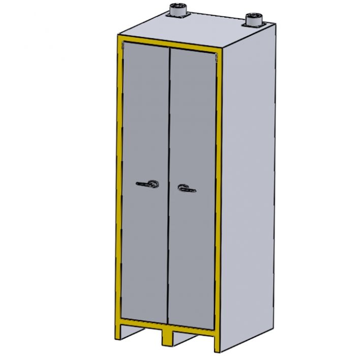 Cabinet for 1x220L drum