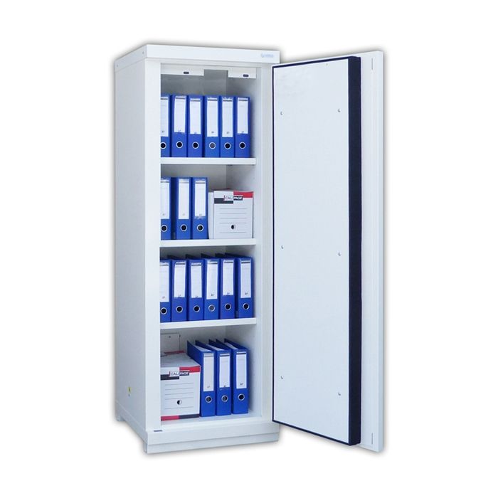 Fire-proof file cabinet 90 min. tall 1 door