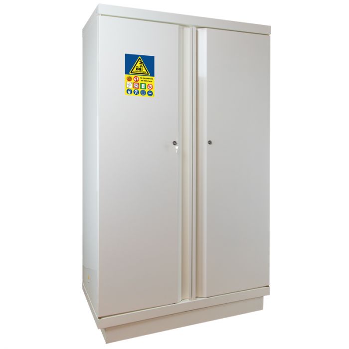 Fire-proof cabin 90 min 2 doors for li-ion equip