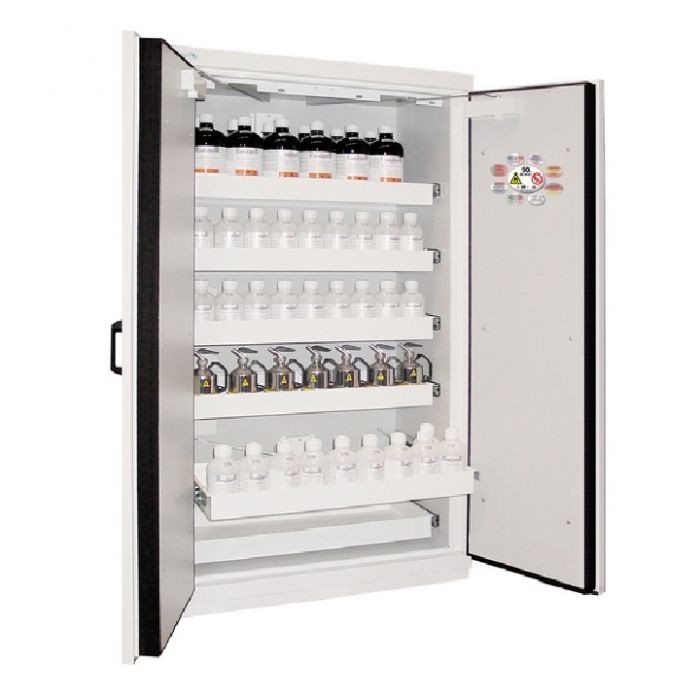 Fire-proof cabin 90min tall 2 doors equip w/5 drawers