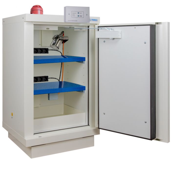 Fire-proof cabin 90 min WC for li-ion batt. equip