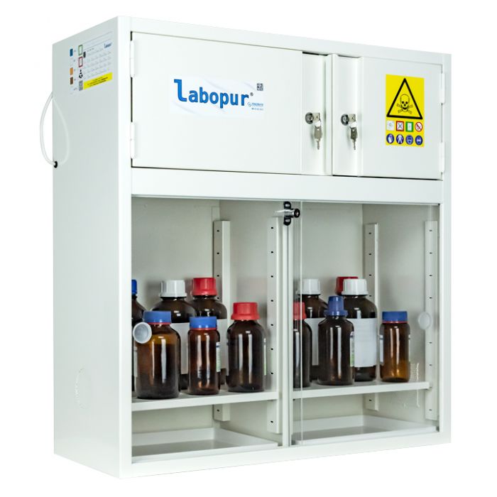 Wall mounted or stackable filter ventilation cabinet