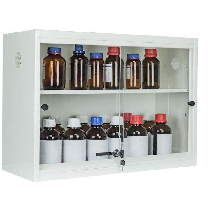 Wall mounted or stackable cabinet w/o vent and filter