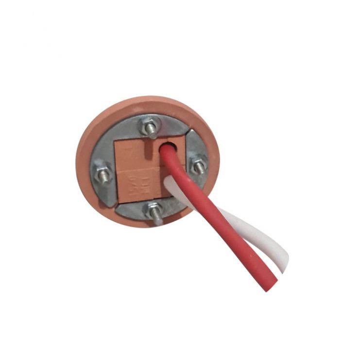 Drilling for cabling w/ fire-resist. cabling hole